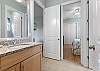 Jack-n-Jill Bathroom to the Queen Bedrooms