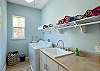 Laundry Room with Beach Towels.