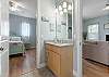 Jack-n-Jill Bathroom to the Queen Bedrooms