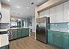 Plenty of counterspace for cooking