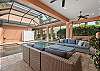 Covered Private Patio Area