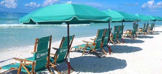 Beach Service Included 8am to 4pm March 6th thru October 25th