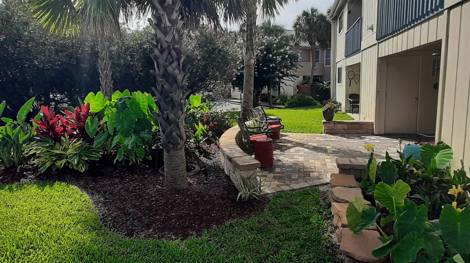 Private Back Patio