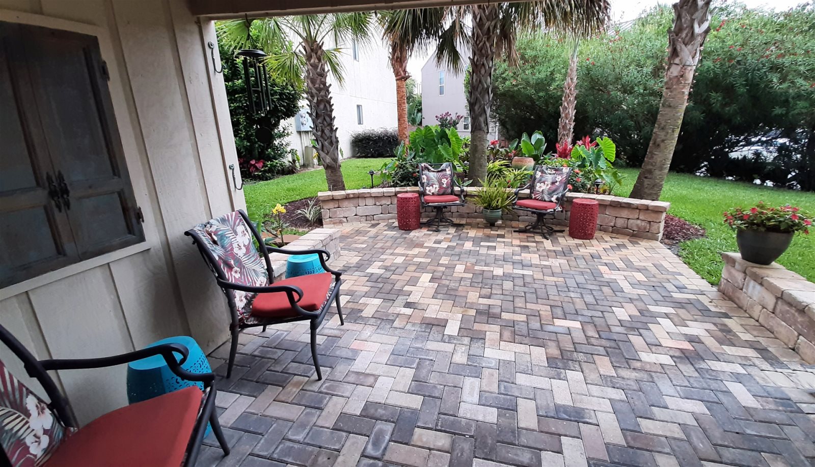 Private Back Patio