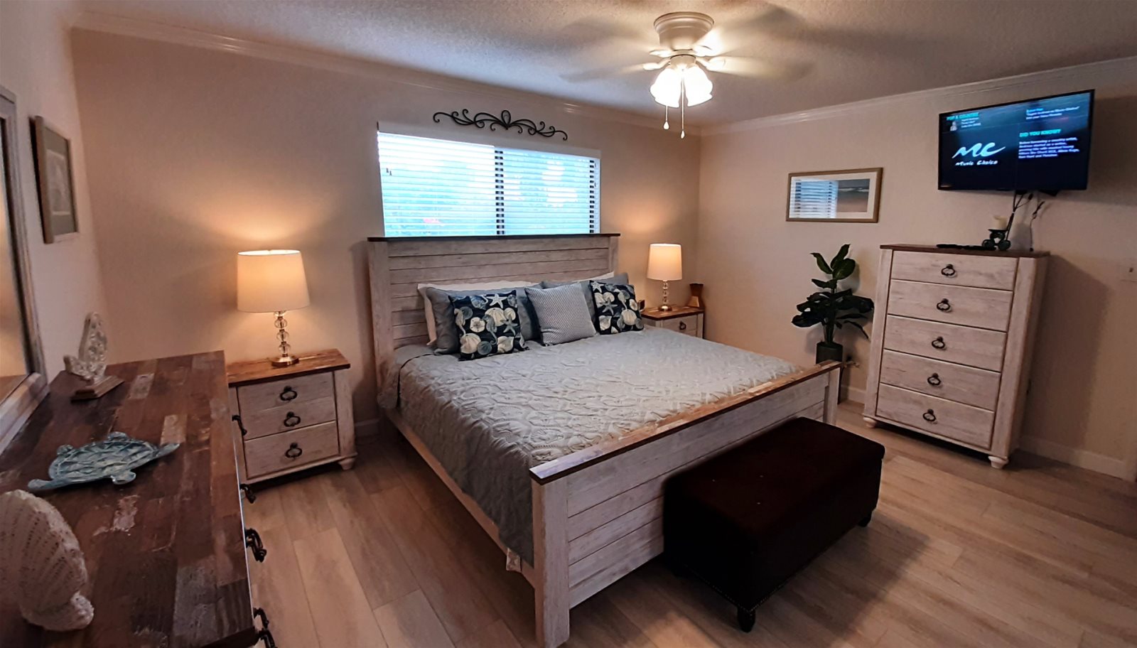 Master Bedroom with King Bed