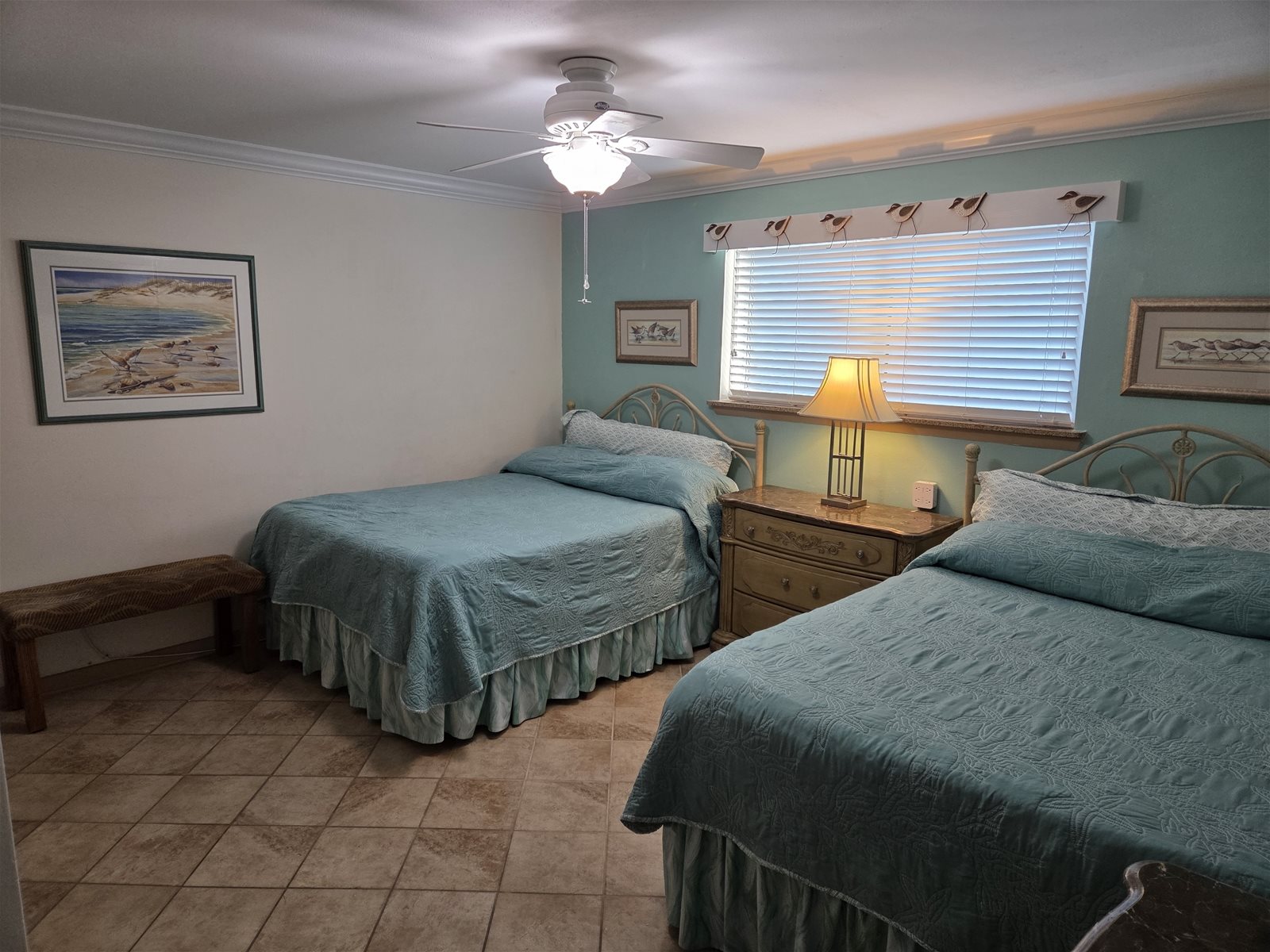 Master Bedroom 2 Queen Beds
