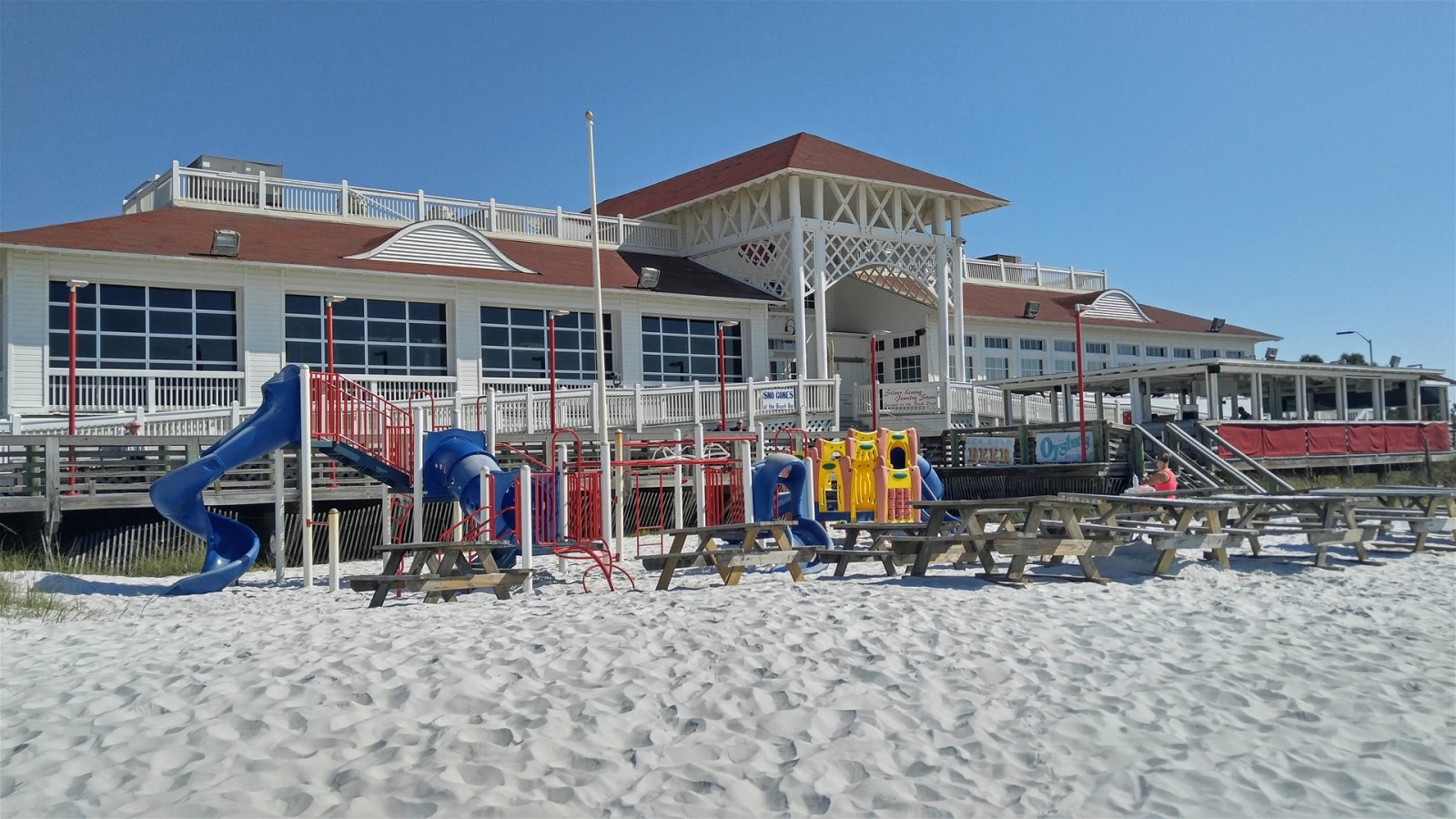 Crab Trap Beach Side View