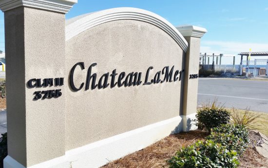 Chateau La Mer II Road Entrance