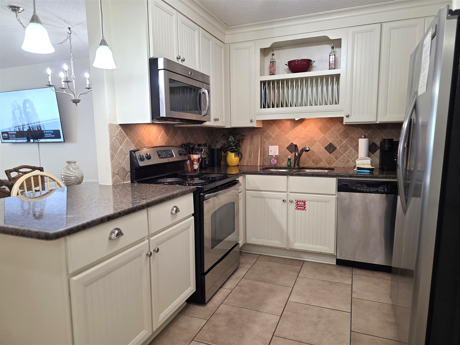 Kitchen with Stainless Steel Appliances