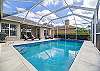 Large Swimming Pool overlooking  the lake