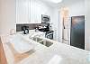 Don’t feel like dining out? The kitchen is fully equipped to enjoy all your favorite meals from home.