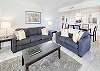 Bring the family together to gather in the living room for game night or to watch your favorite movie.