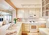 Don’t feel like dining out? The kitchen is fully equipped to enjoy all your favorite meals from home.