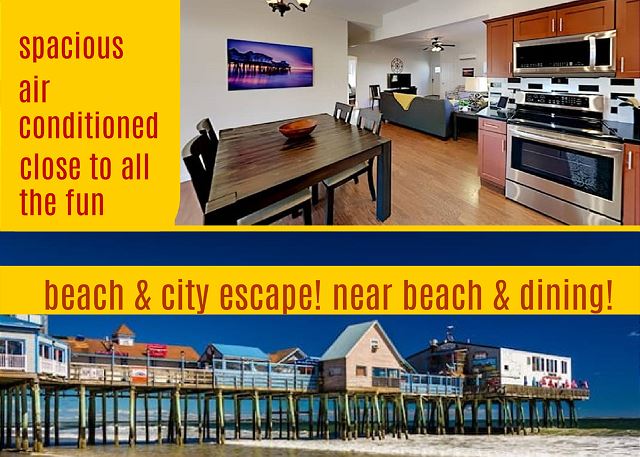 Close to all of Old Orchard Beach charms and easy access to Portland for some city exploring, this home makes a great home base for your vacation.