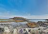 view from the small beach.  Walk to Vaughn Island at low tide.