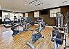air conditioned fitness center
