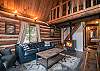 Cozy wood-stove for those snow laden days