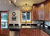 Dishwasher in kitchen