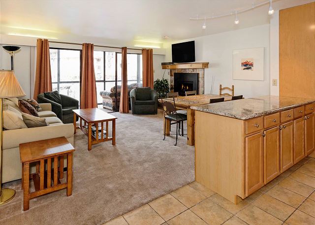 You won't believe the space in this bright cheery two-bedroom condo.