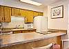 Save money by preparing all of your meals in this fully equipped kitchen.