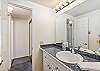 It's a bonus to have two full bathrooms in a ski condo!