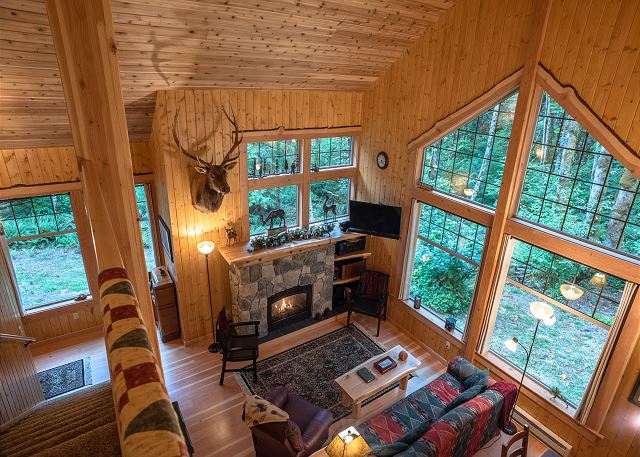 Mt Hood Vacation Rentals Mt Hood Cabin Rentals Cedar Springs Cabin