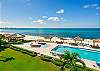 Property includes a salt water pool and zero entry kiddie pool. 