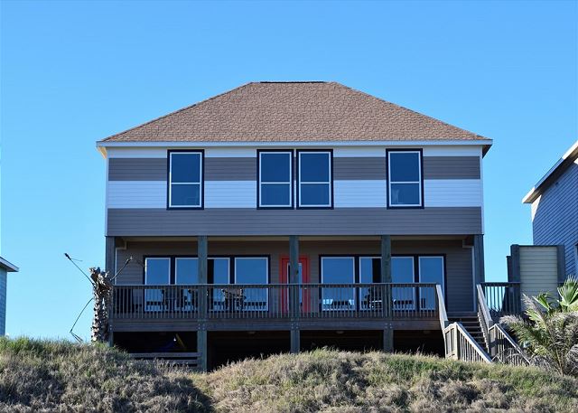 Exterior from beach