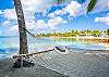 Beach outside home