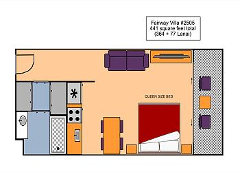 Fairway Villa #2505 Floor Plan