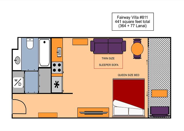 Fairway Villa #811 - Renovated Waikiki Studio! City View