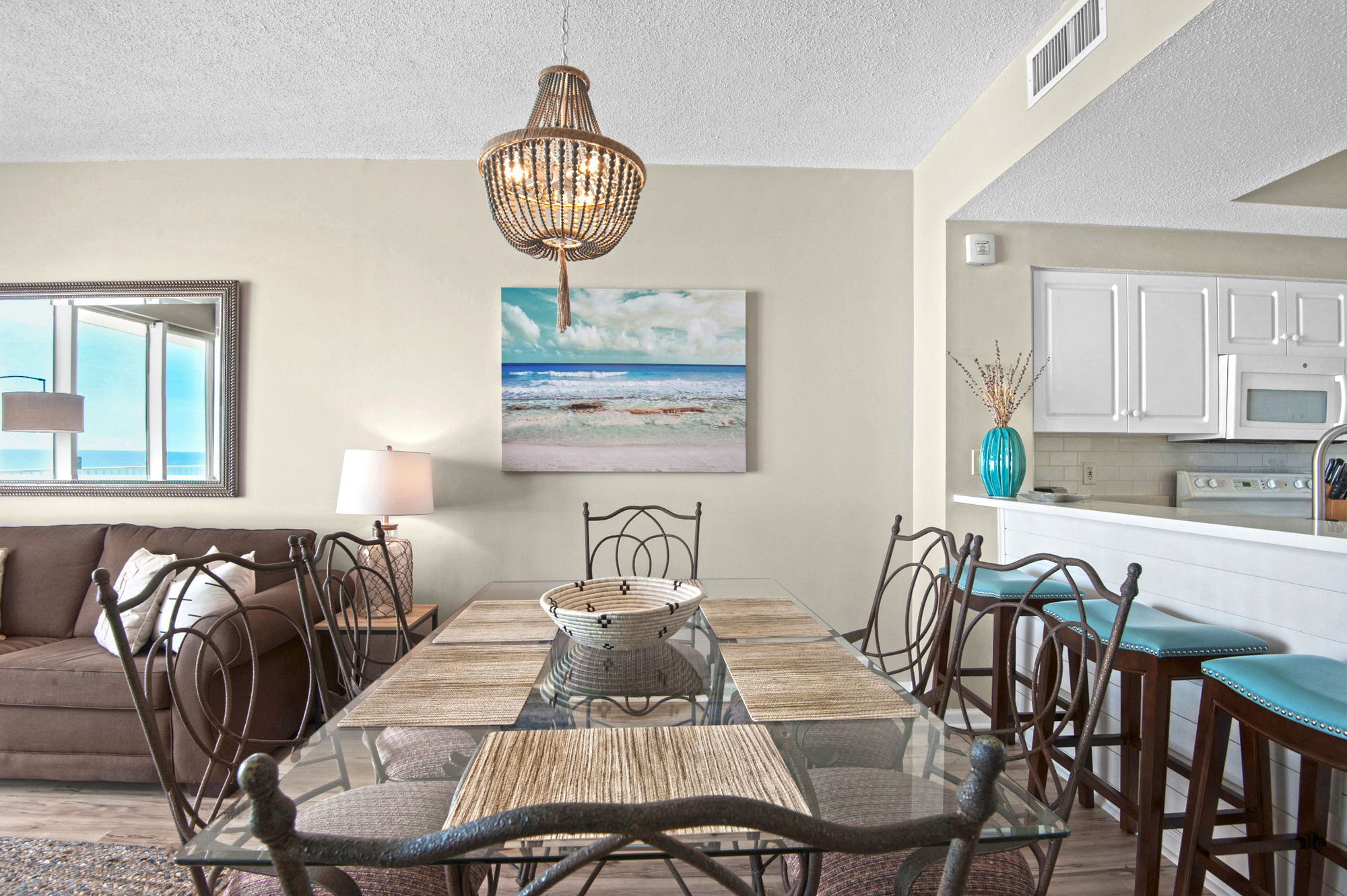 Majestic Sun 402B - Beautiful Beach Views From Dining Area