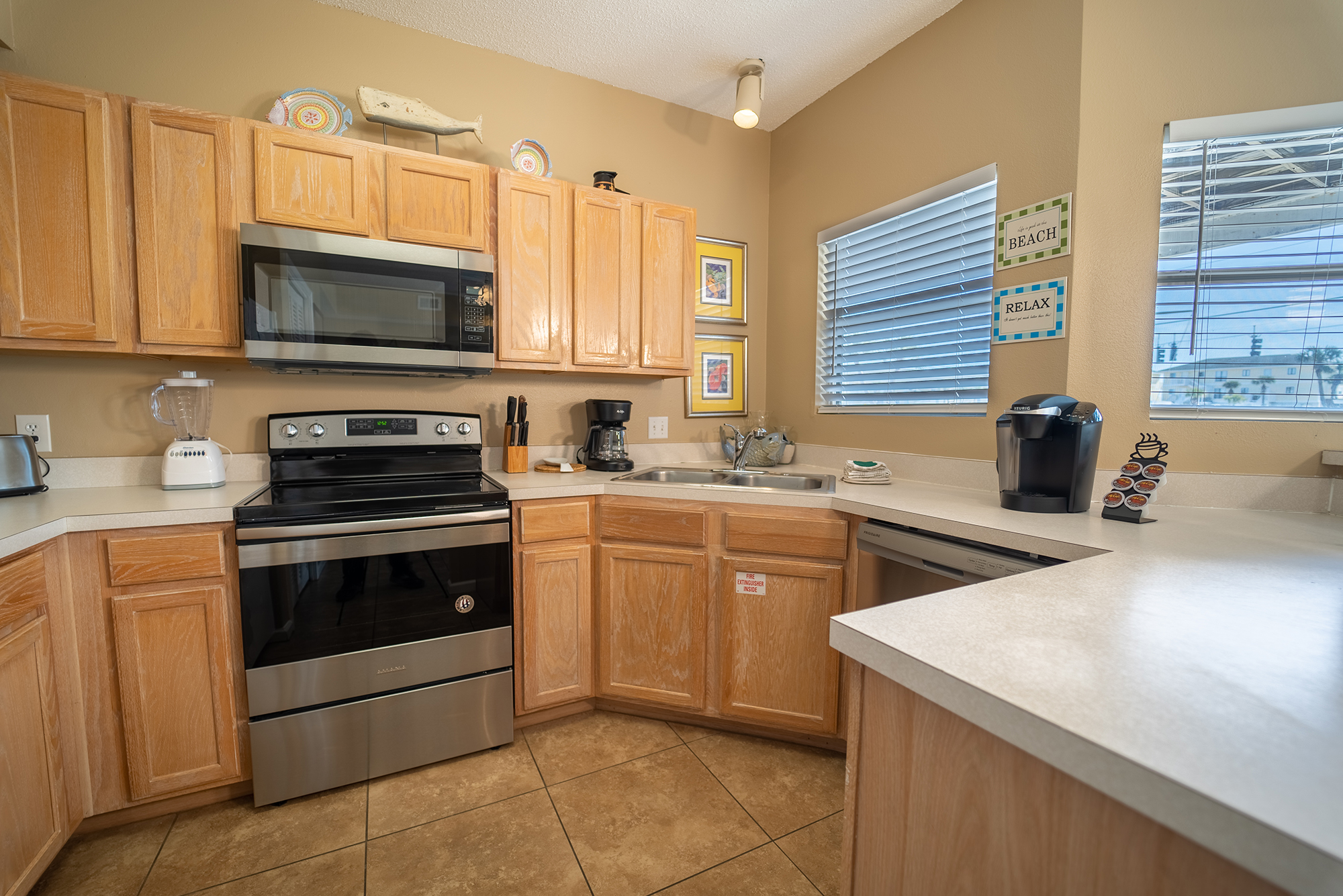 Sandpiper Cove 9103 - Kitchen Feat. Stainless Steal Appliances