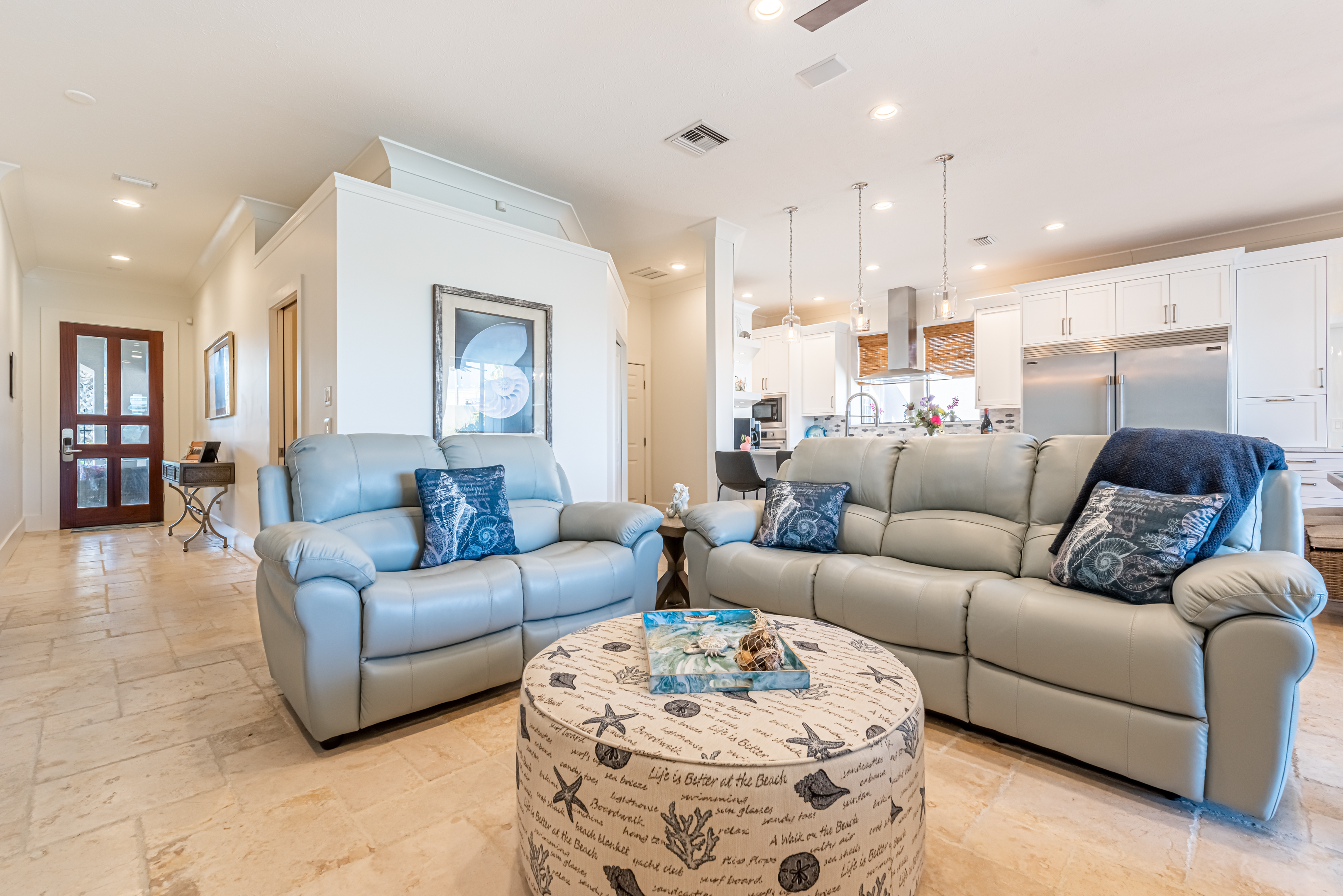 Relaxing living area