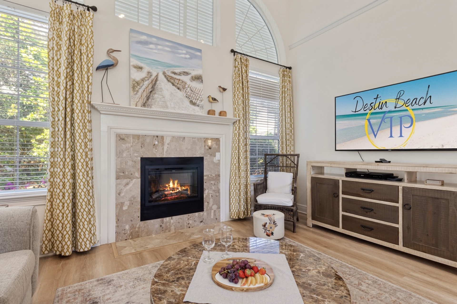 Luxurious living area