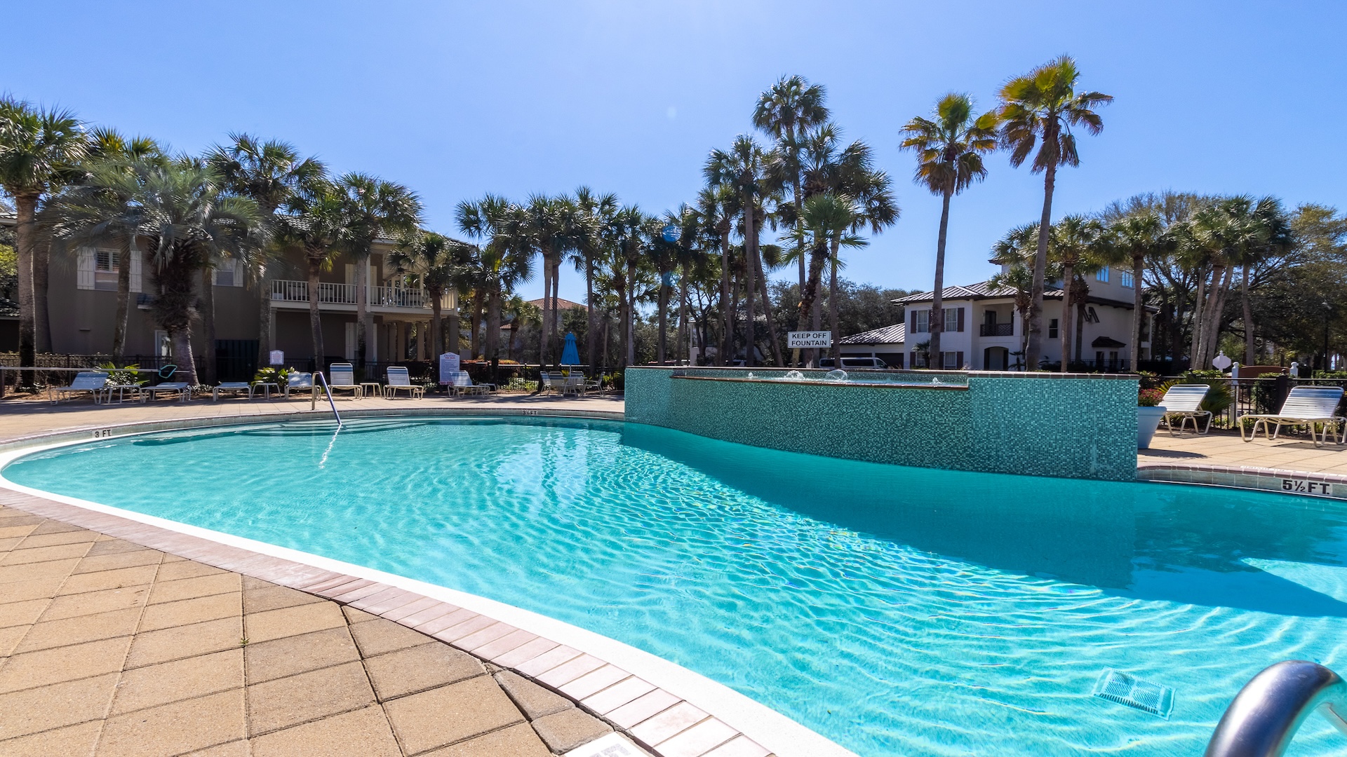 Lagoon style community pool