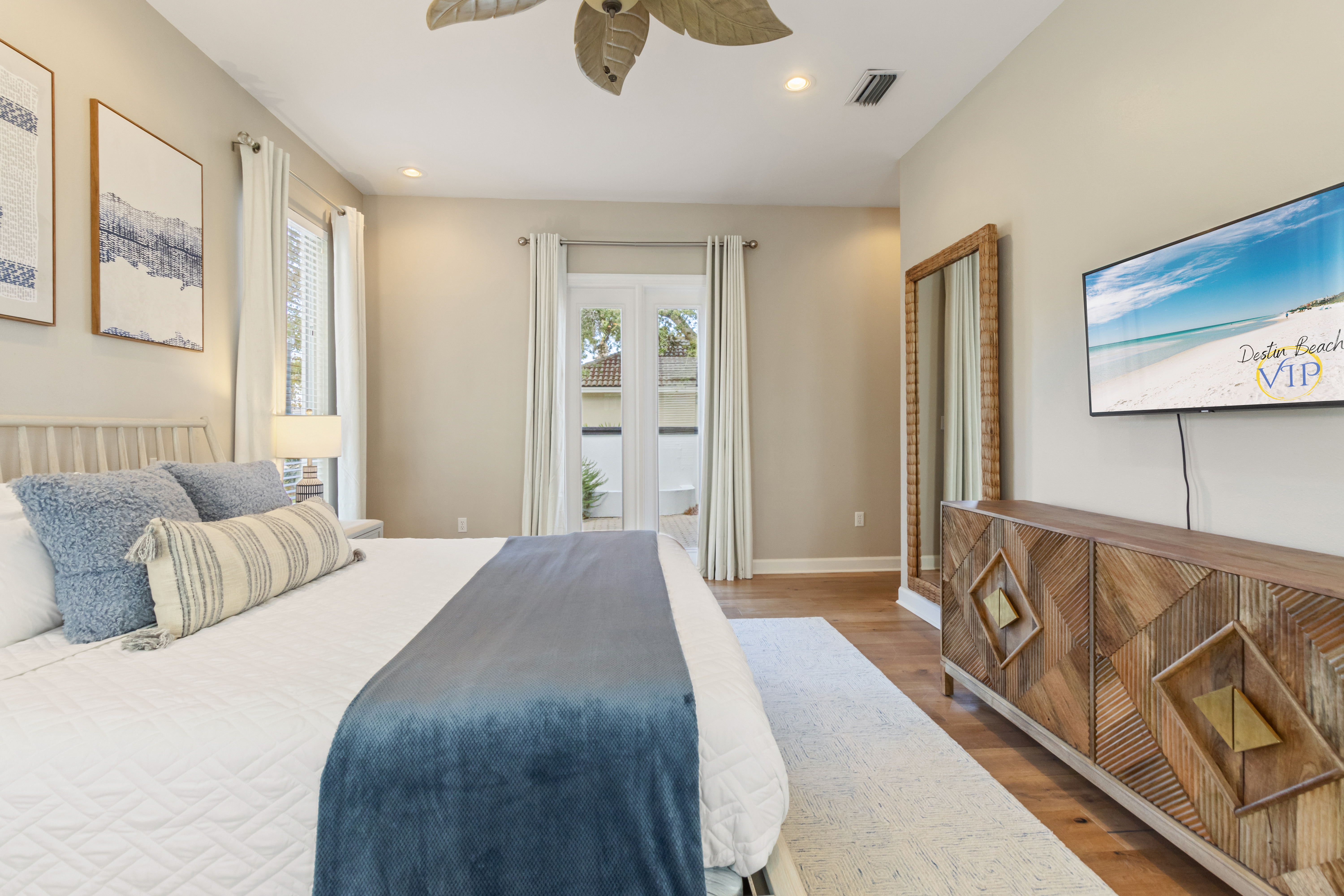 Spacious first floor primary suite