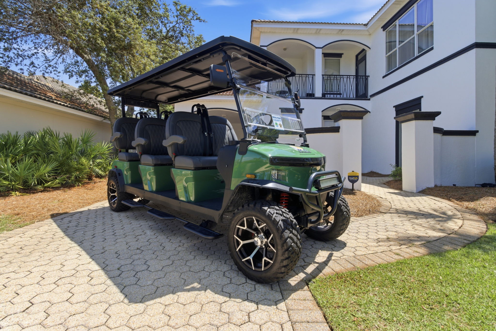 6-seater golf cart available
