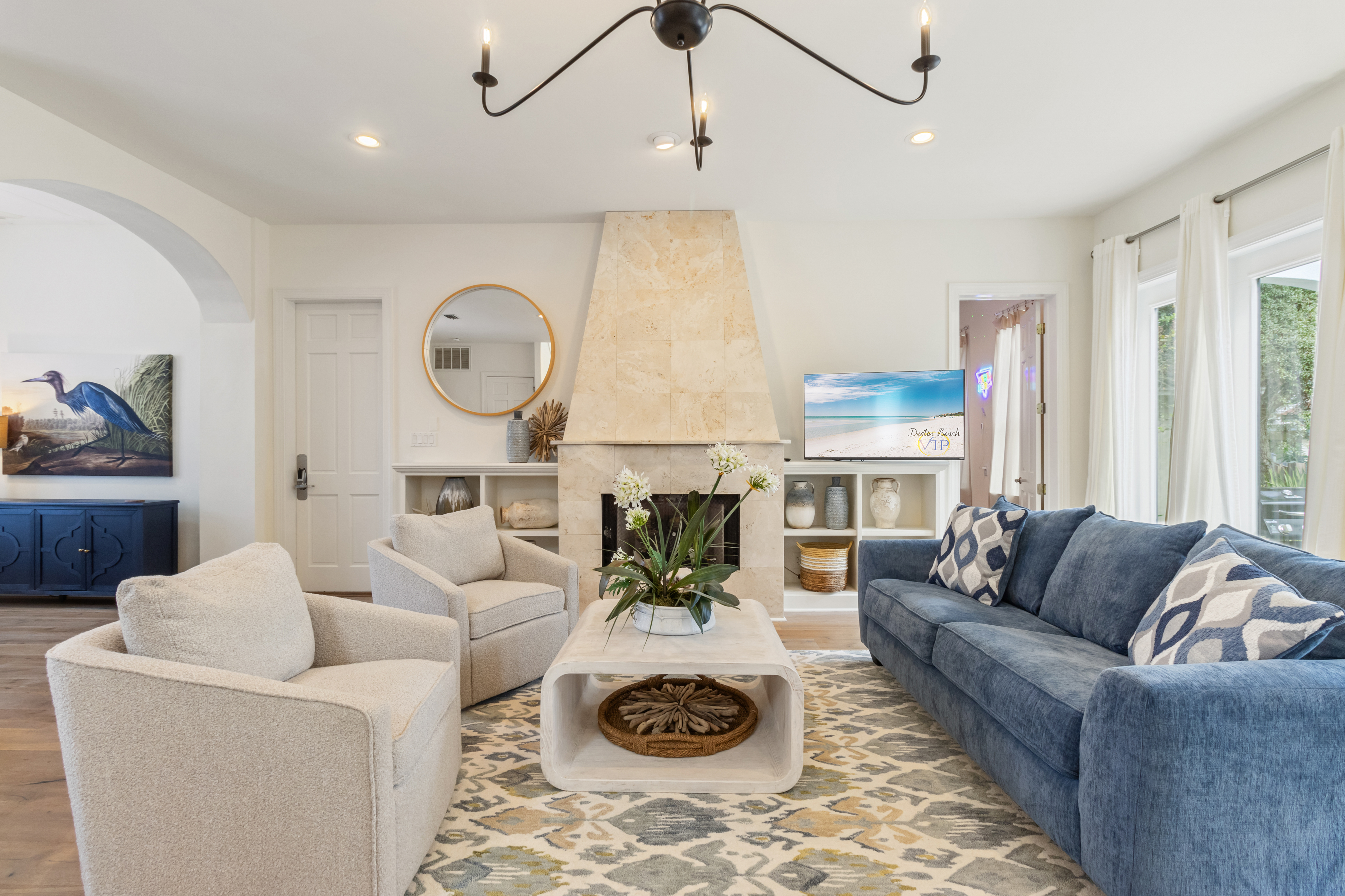 Spacious living area