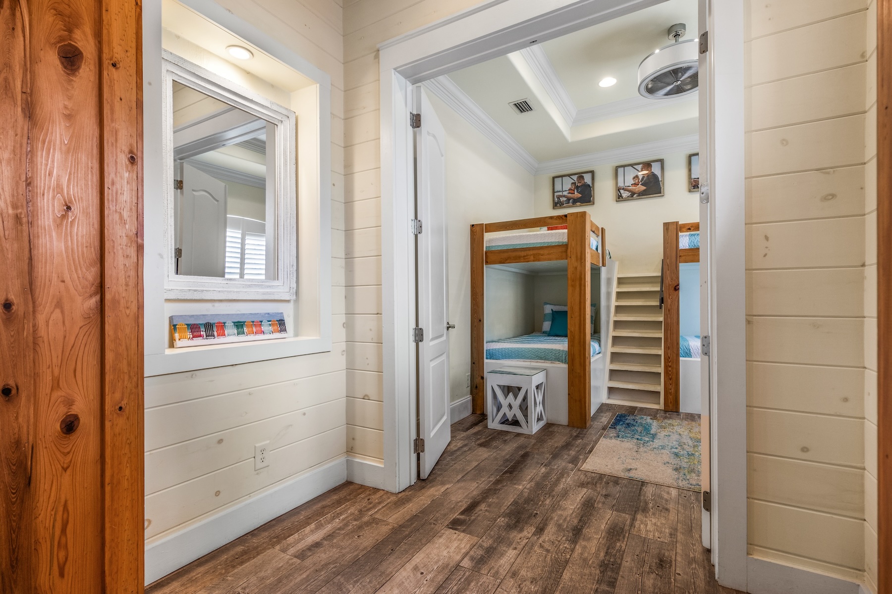 Bunkroom on the first floor