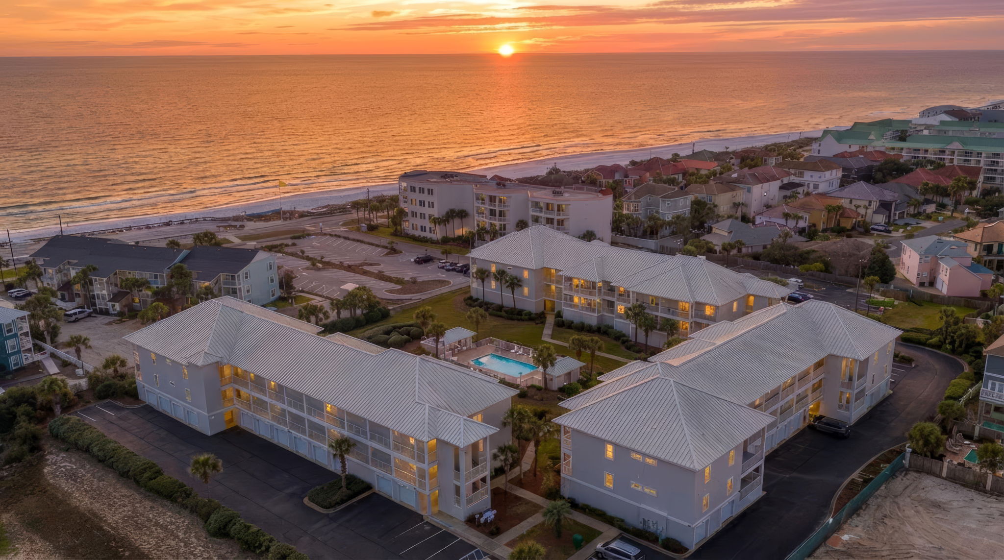 Enjoy amazing sunsets