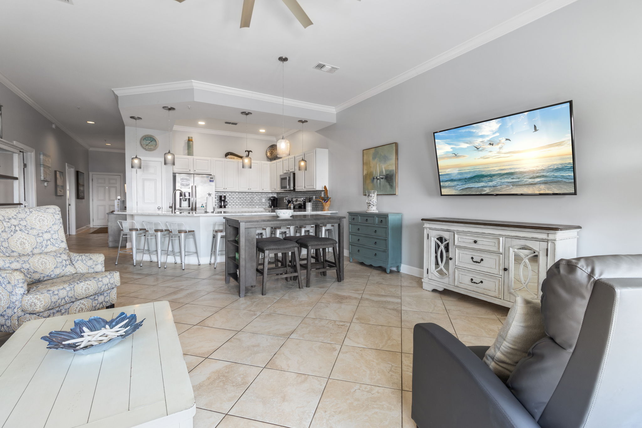 Large smart TV for everyone to enjoy