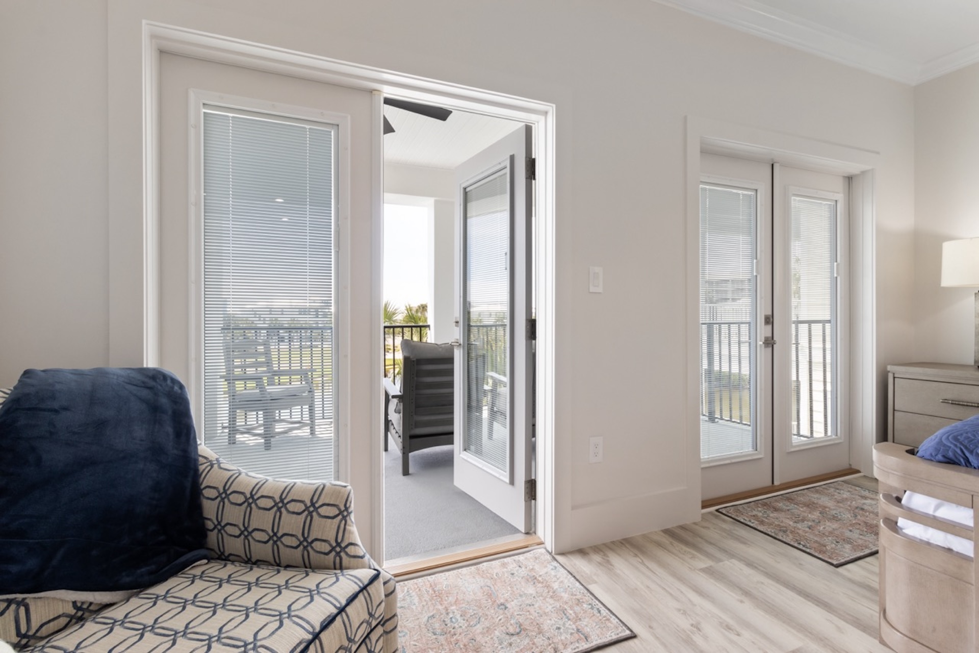 Primary suite balcony access