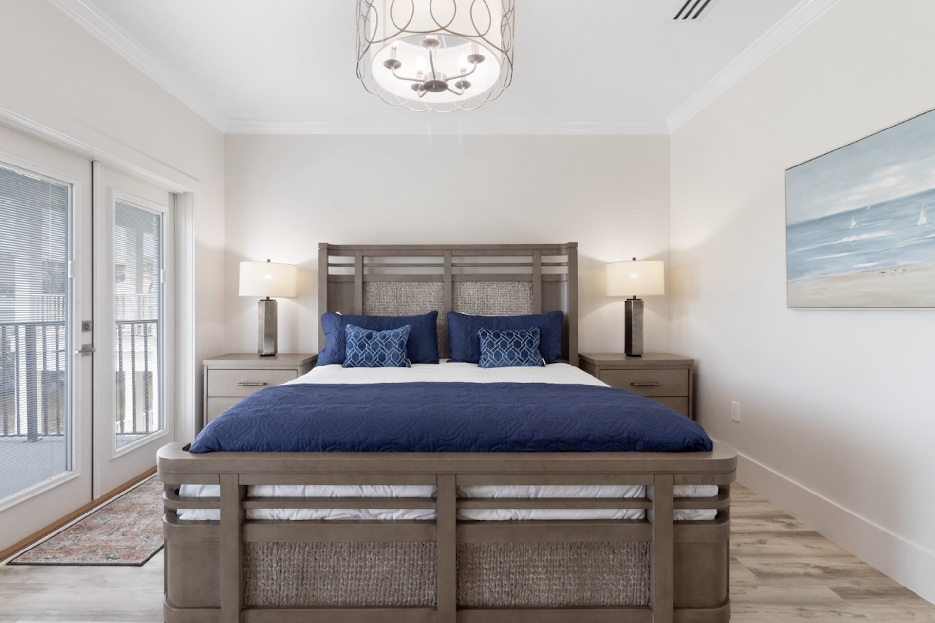 Primary king suite on third floor