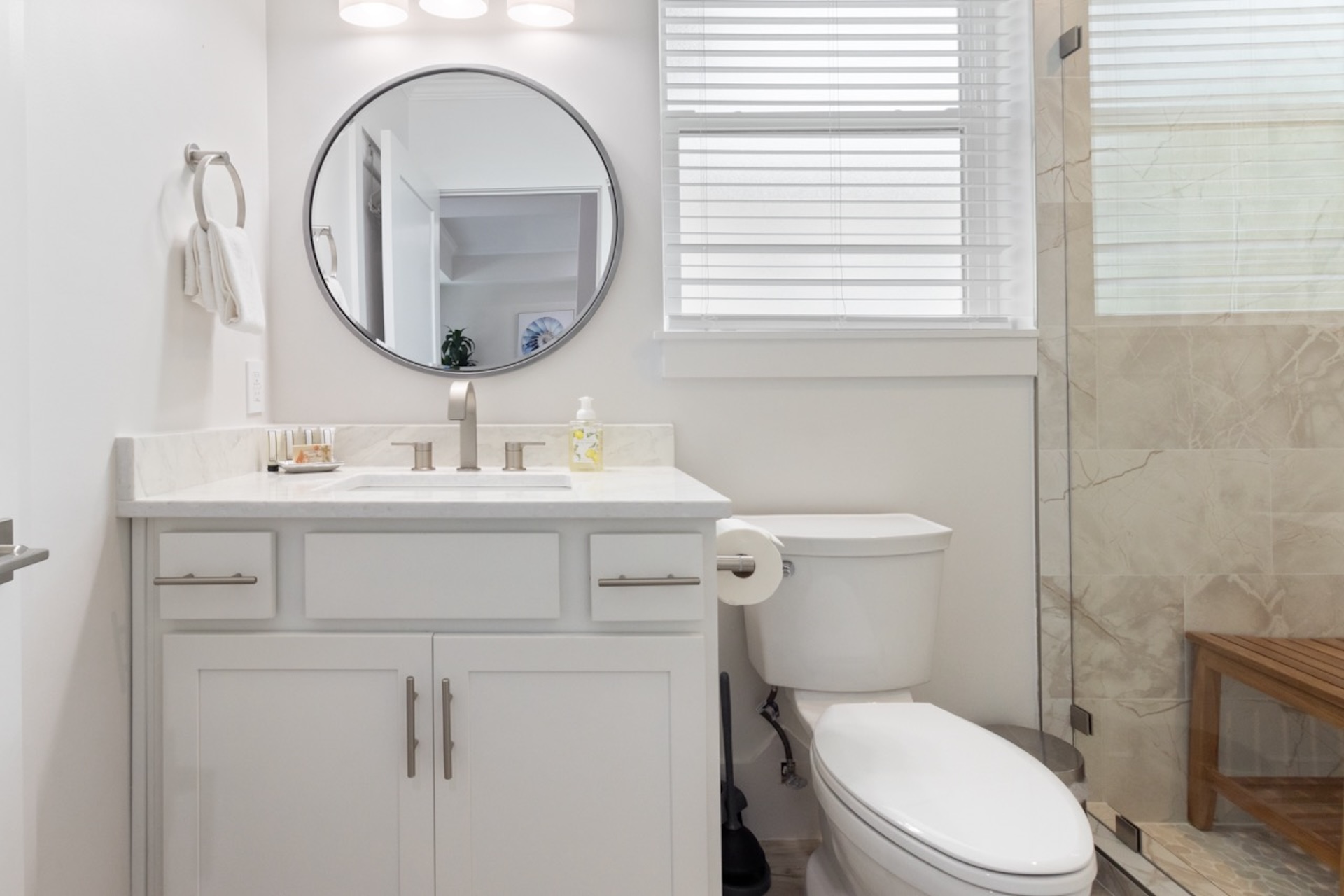 Second floor guest bathroom