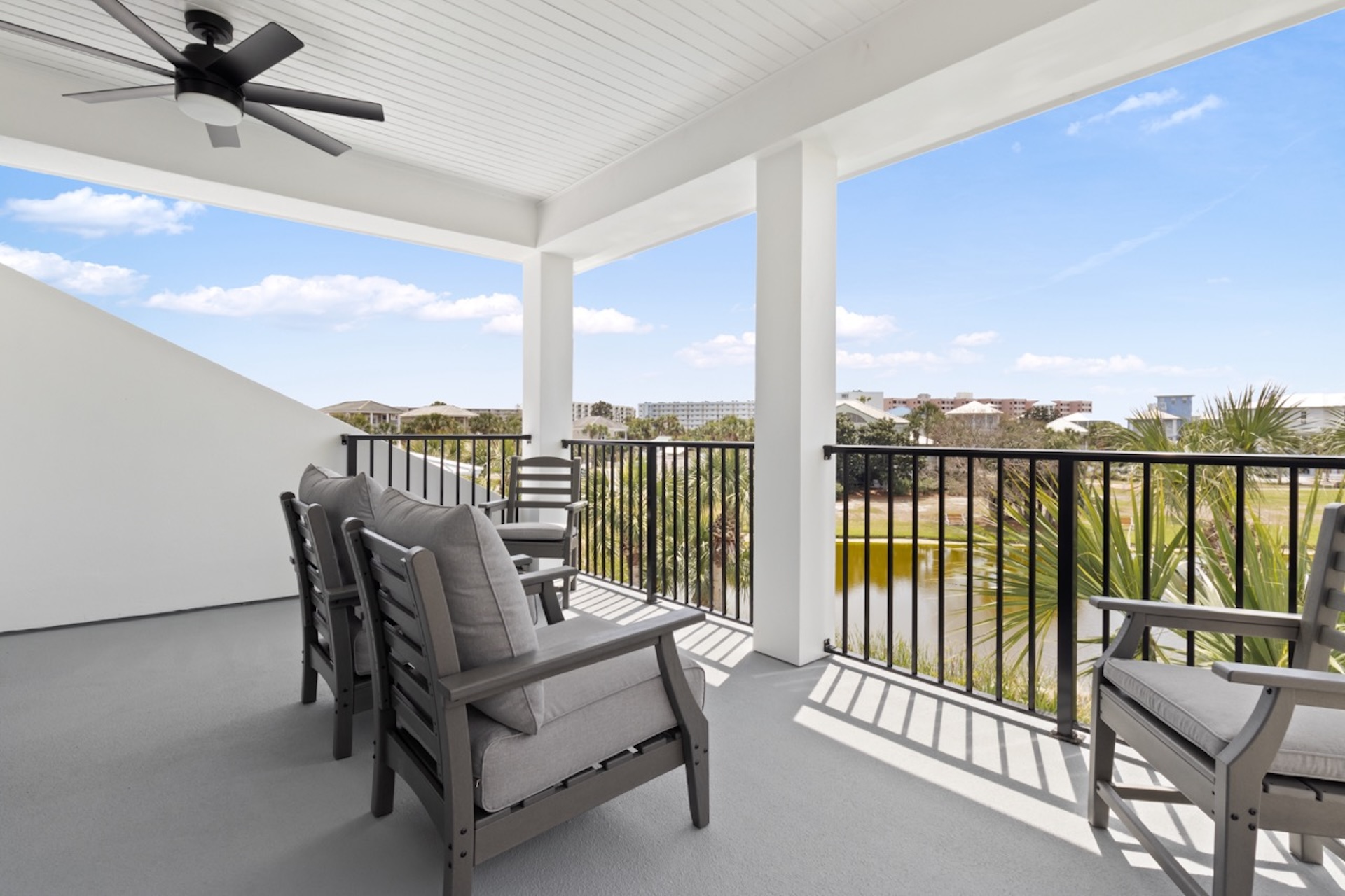 Balcony off primary suite