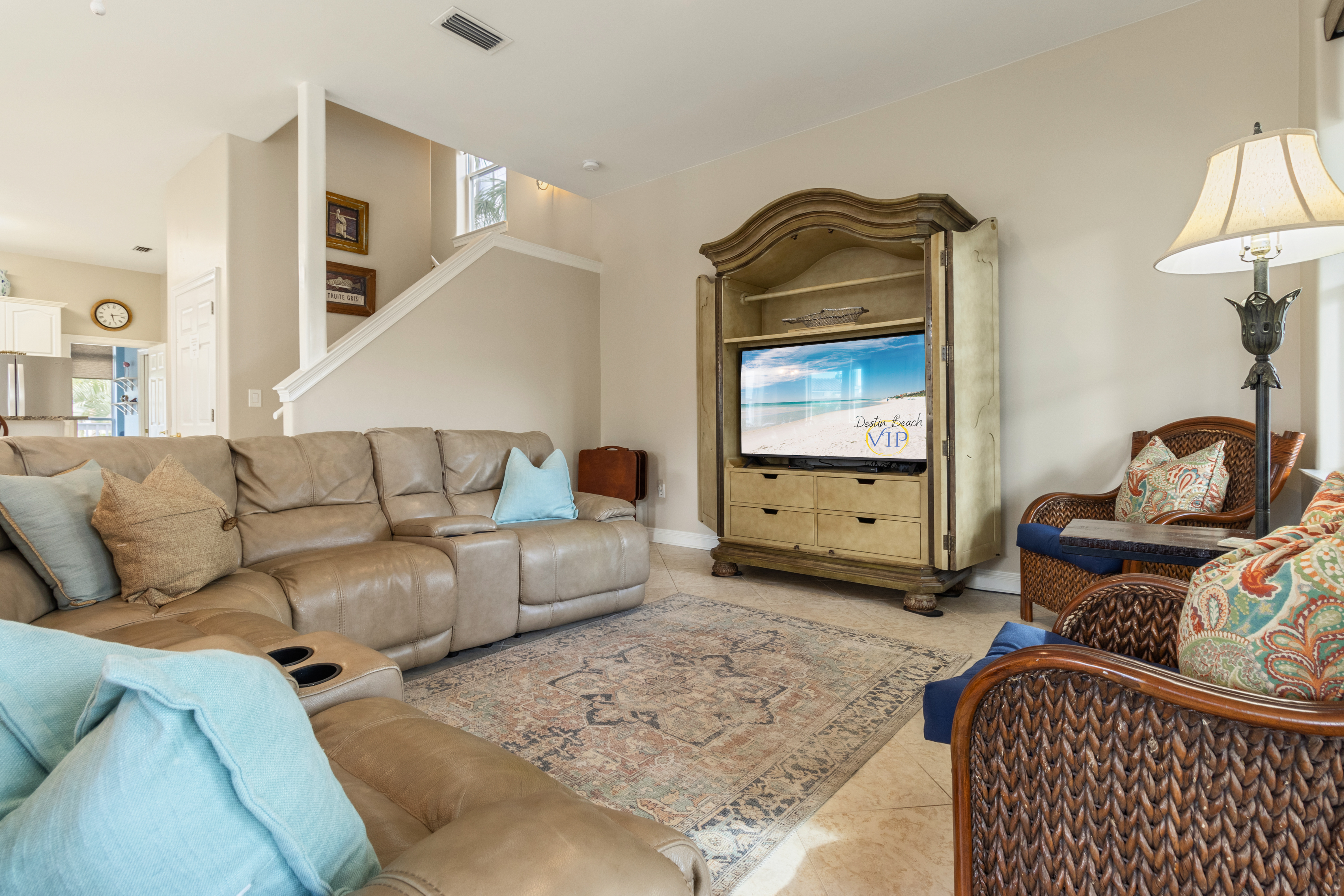 Spacious living area