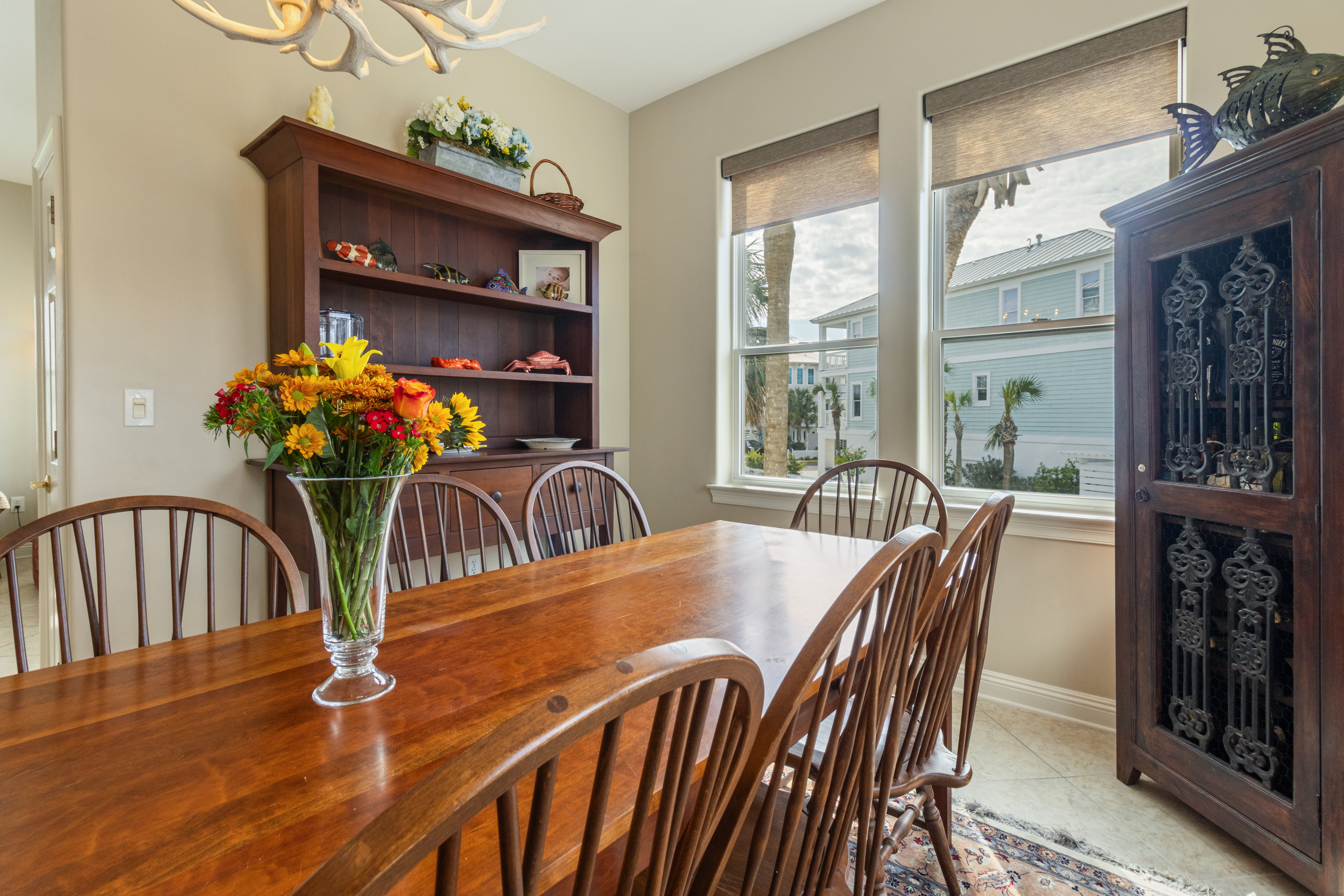 Dining table with plenty of seating
