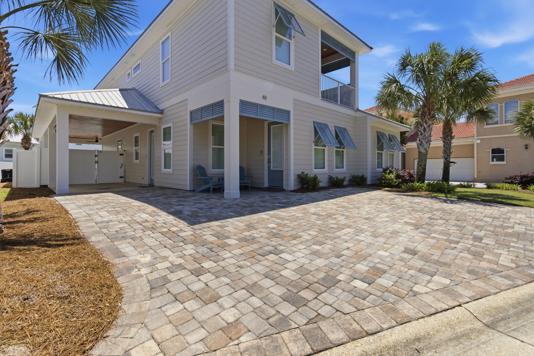 Two story beach home with private pool