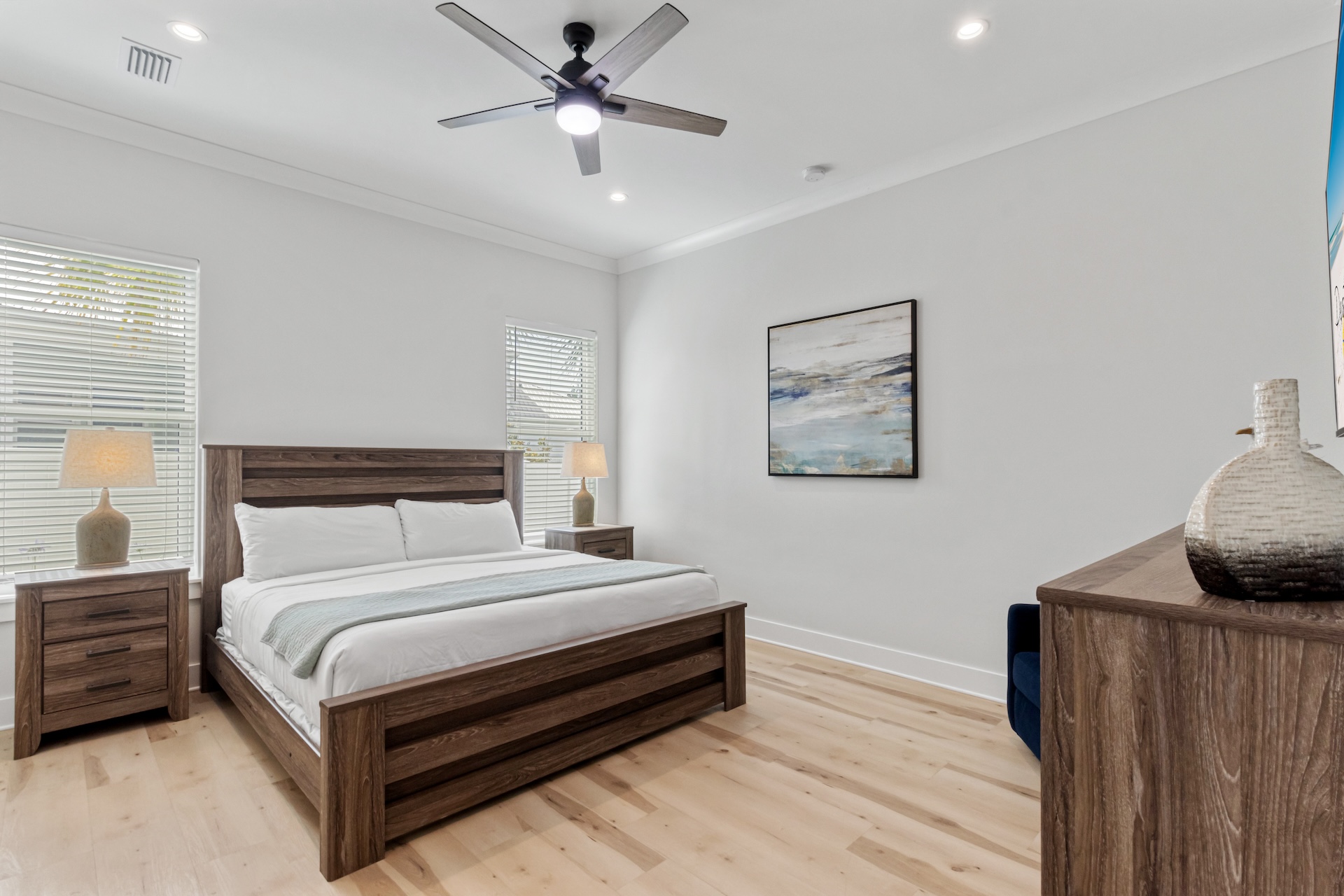 First floor primary king suite